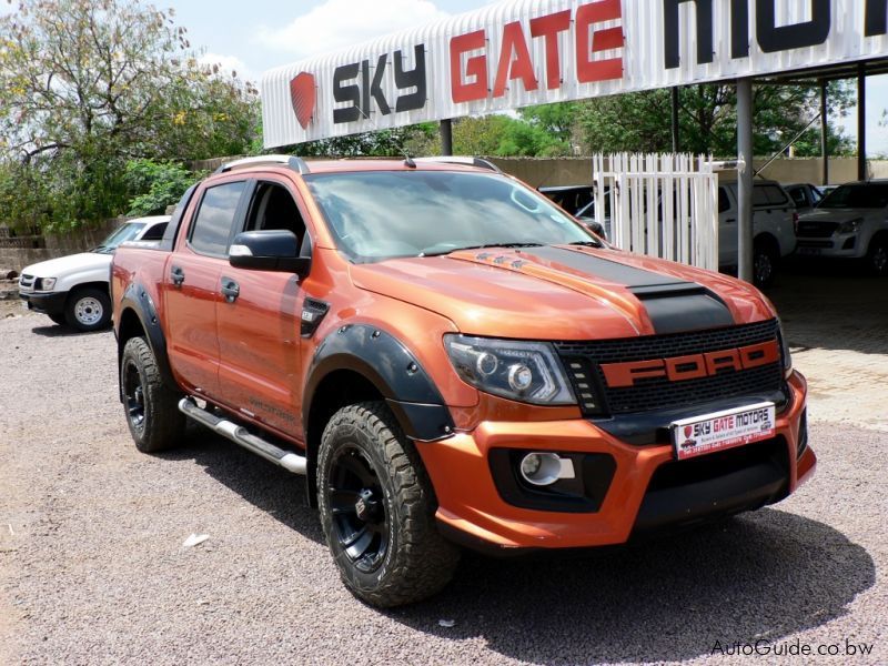 Ford Ranger Wildtrak in Botswana