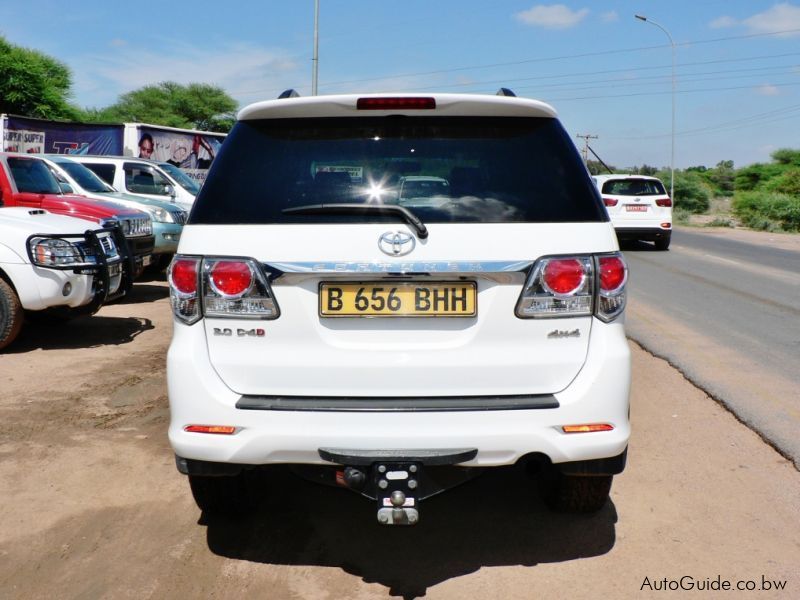 Toyota Fortuner D4D in Botswana