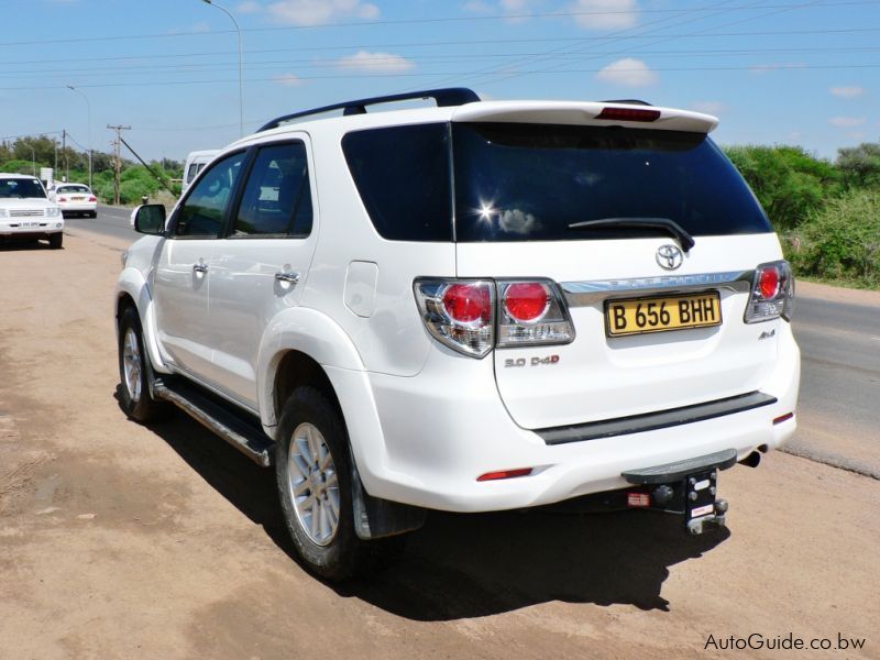 Toyota Fortuner D4D in Botswana