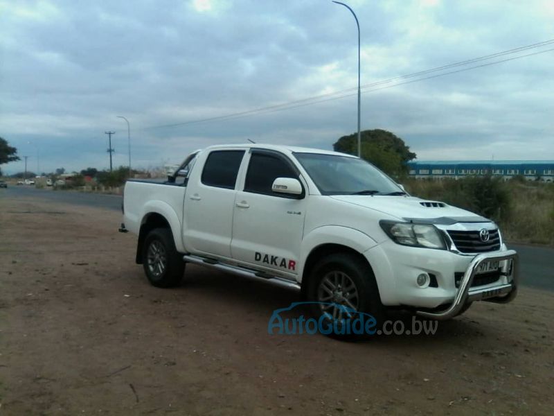 Toyota Hilux 3.0 D4D Dakar in Botswana
