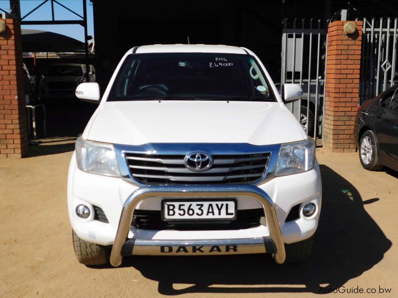 Toyota Hilux Dakar in Botswana