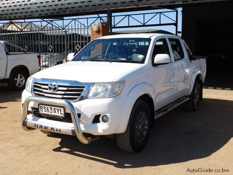 Toyota Hilux Dakar in Botswana