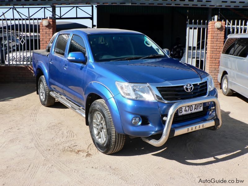 Toyota Hilux Dakar in Botswana