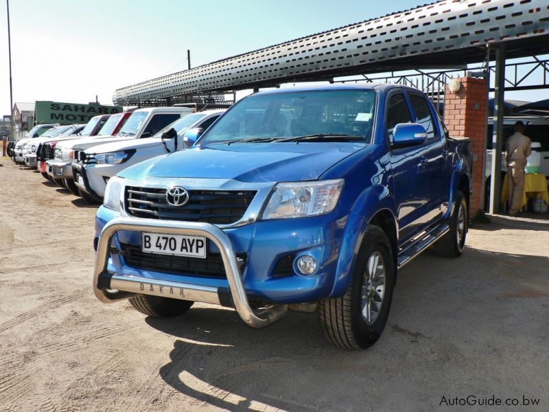 Toyota Hilux Dakar in Botswana