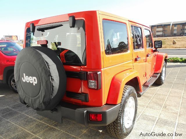 Jeep Sahara Wrangler Unlimited in Botswana