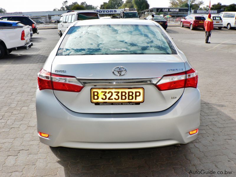 Toyota Corolla E in Botswana