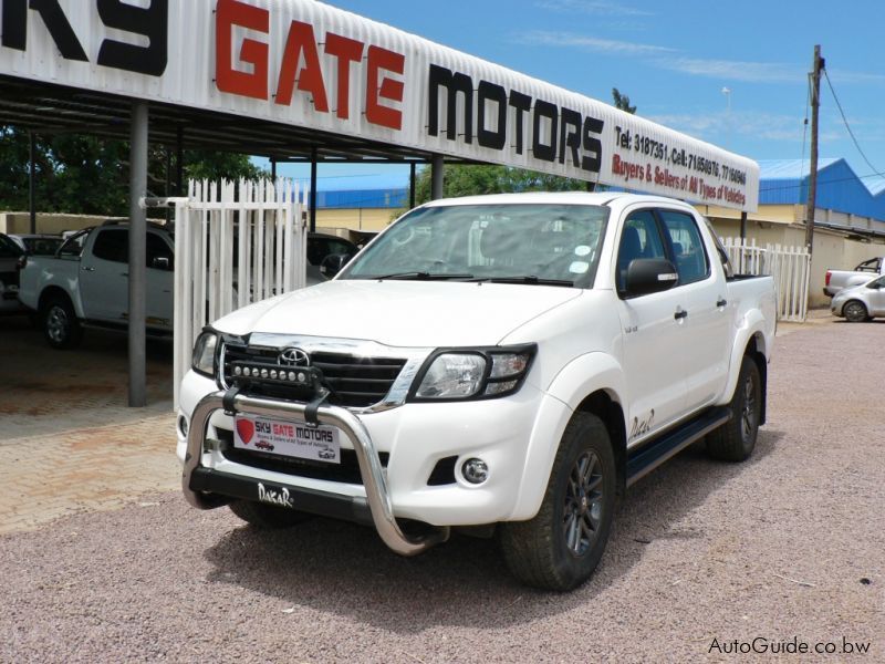 Toyota Hilux Dakar in Botswana