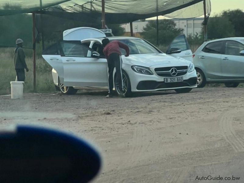 Mercedes-Benz C63s in Botswana