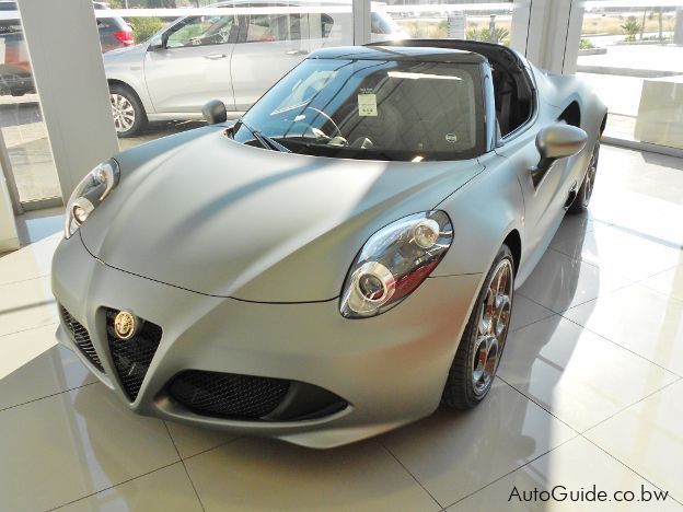 Alfa Romeo 4C Spider in Botswana