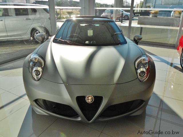 Alfa Romeo 4C Spider in Botswana