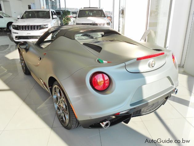 Alfa Romeo 4C Spider in Botswana