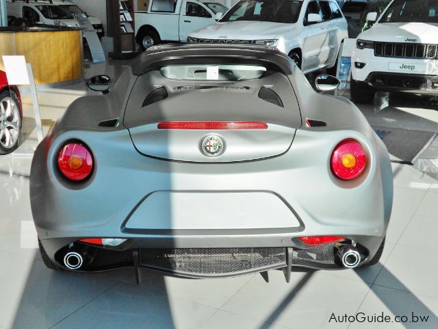 Alfa Romeo 4C Spider in Botswana