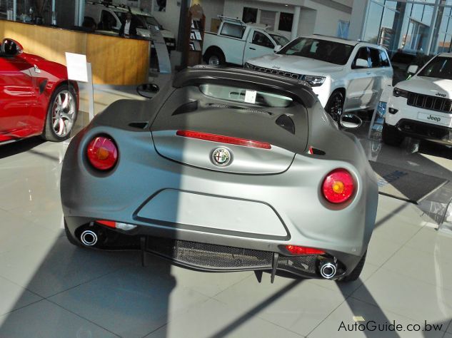 Alfa Romeo 4C Spider in Botswana