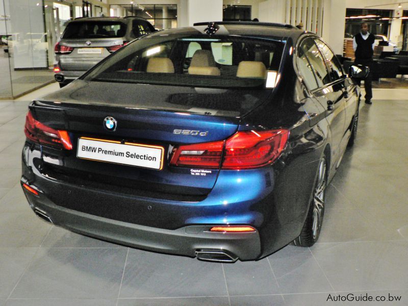 BMW 520d in Botswana