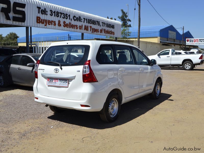 Toyota Avanza SX in Botswana