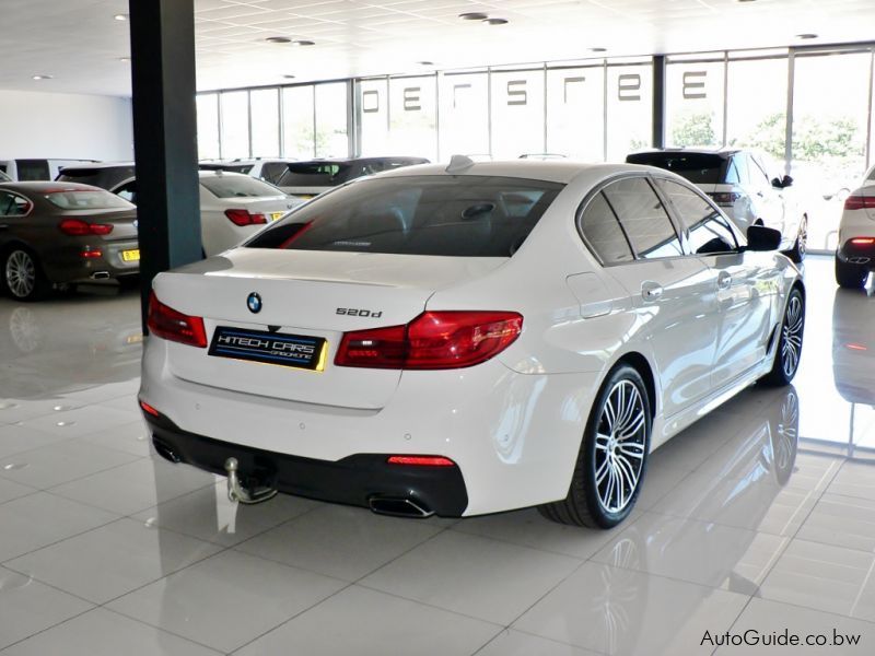 BMW 520d in Botswana