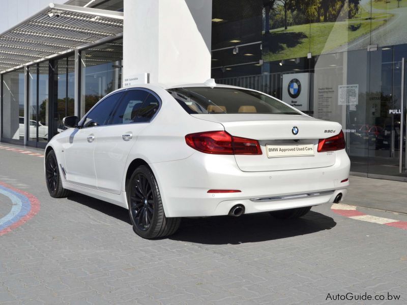 BMW 530d in Botswana