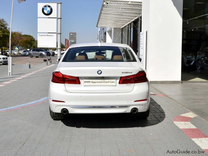 BMW 530d in Botswana