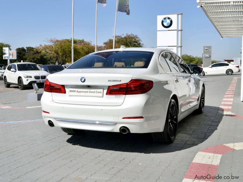 BMW 530d in Botswana