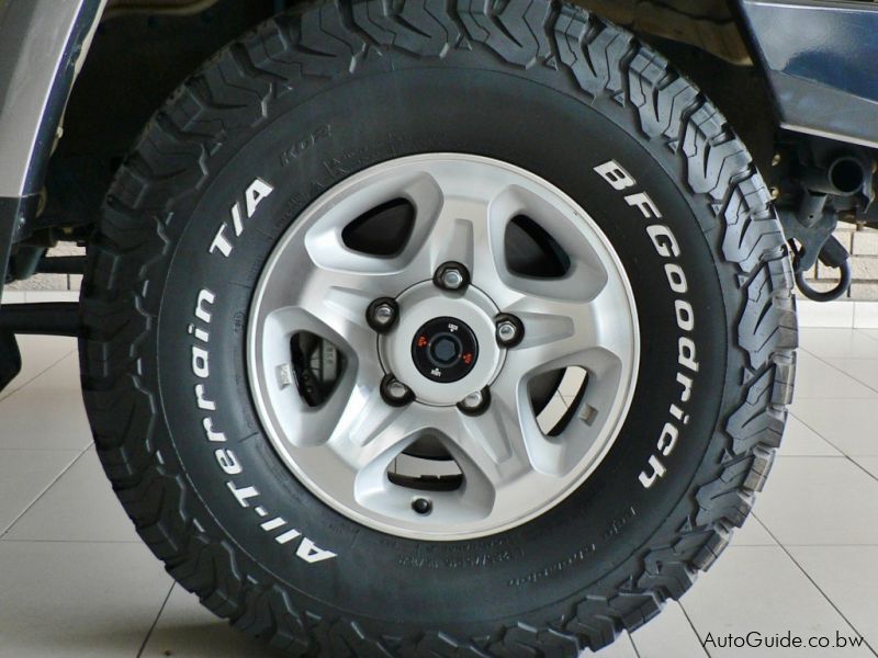 Toyota Land Cruiser V8 in Botswana