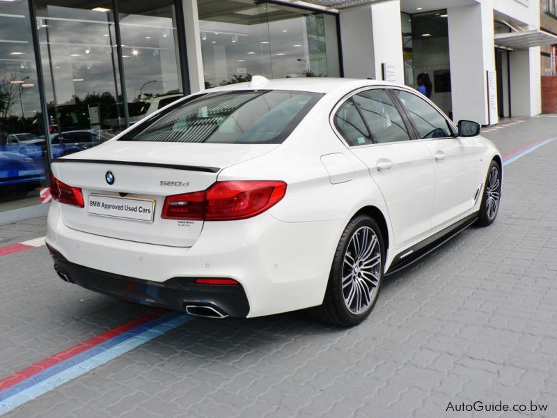 BMW 520d in Botswana