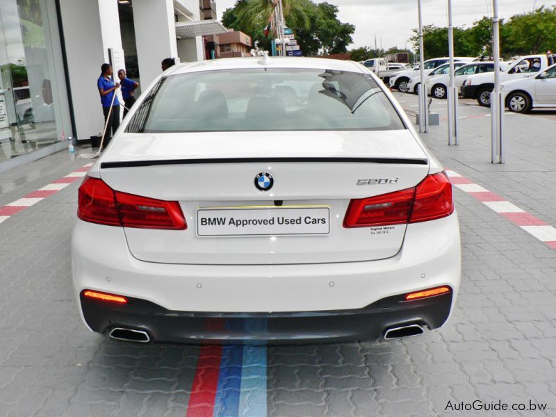 BMW 520d in Botswana